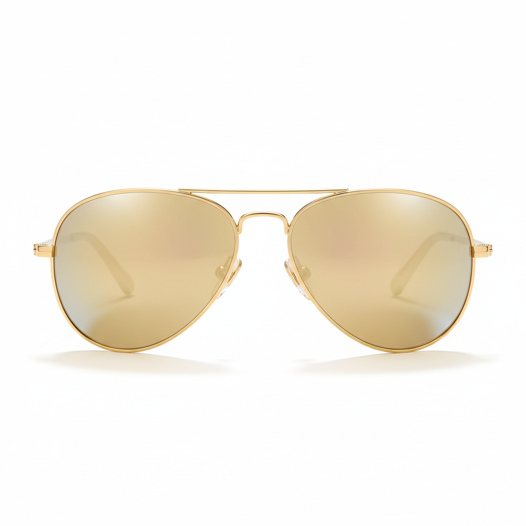 Aviator Gold Sunglasses