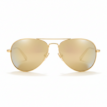Aviator Gold Sunglasses