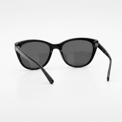 Cat eye sunglasses back view